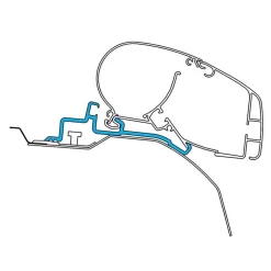 Dometic PR 2000 Markisen-Adapter Für Pössl-Fahrzeuge Mit Skyroof