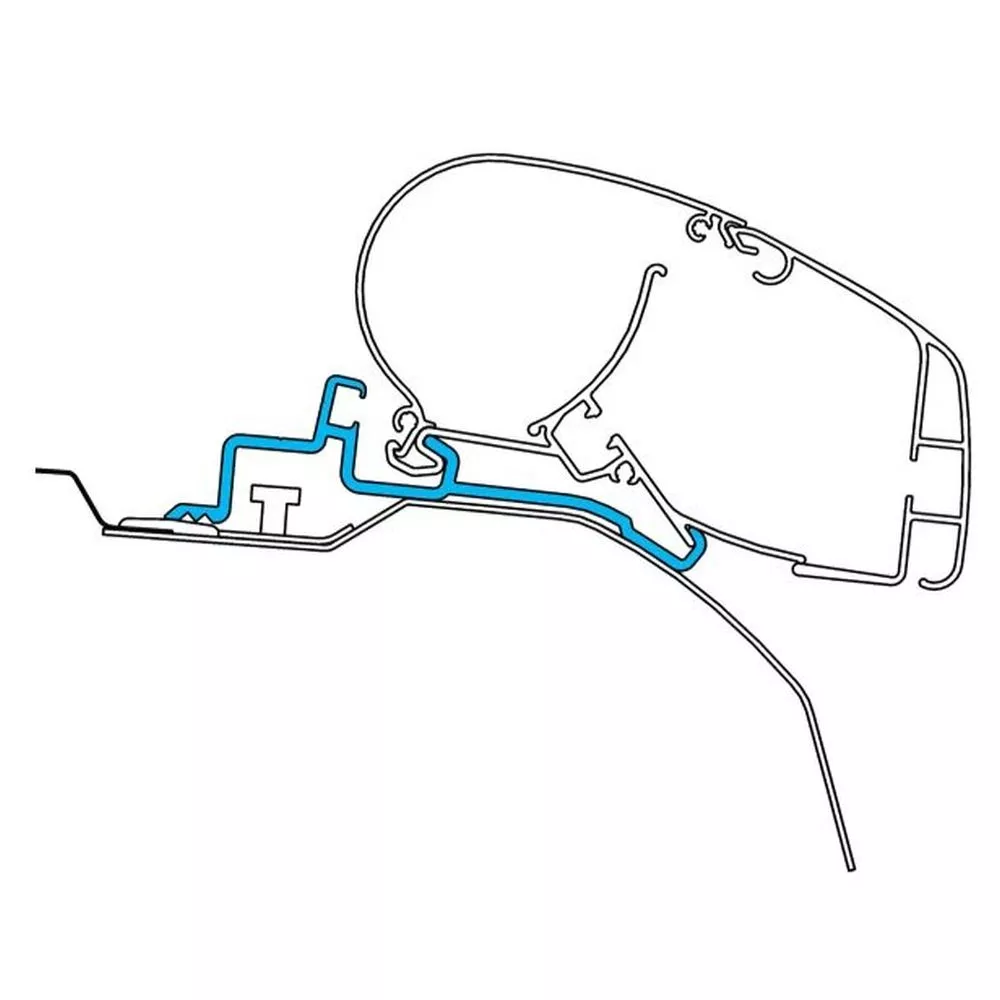 Dometic PR 2000 Markisen-Adapter Für Pössl-Fahrzeuge Mit Skyroof 1 Dometic PR 2000 Markisen-Adapter Für Pössl-Fahrzeuge Mit Skyroof