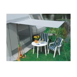 Wohnwagen-Sonnendach DWT Flora, Grösse 3, Hellgrau -Günstiges Camping dwt sonnendach flora hellgrau 3 2 14123