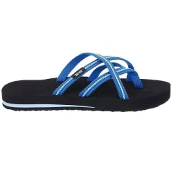 Damensandale, Flip-Flops Teva Olowahu W's, Lindi Blue