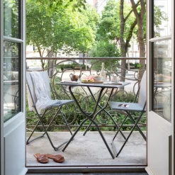 Campingtisch Lafuma Balcony II, Titane -Günstiges Camping grauer tisch quadratisch terrasse lafuma balcony 2 colorblock titane klappbarer campingtisch 1000 8 24928