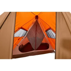 Tipi Nordisk Thrymheim 3 PU -Günstiges Camping innenzelt front rechts links mittig mit reissverschluss oeffenbar nordisk thrymheim 3 pu 1000 16 22696