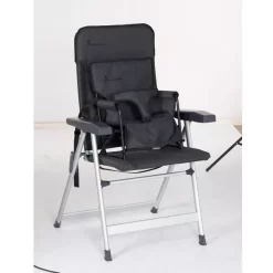 Kindersitz, Kindersitzerhöhung Isabella Ministuhl -Günstiges Camping isabella kindersitz ministuhl sitzerhoehung kinderstuhl kinder sitz dark grey 3 2 17094