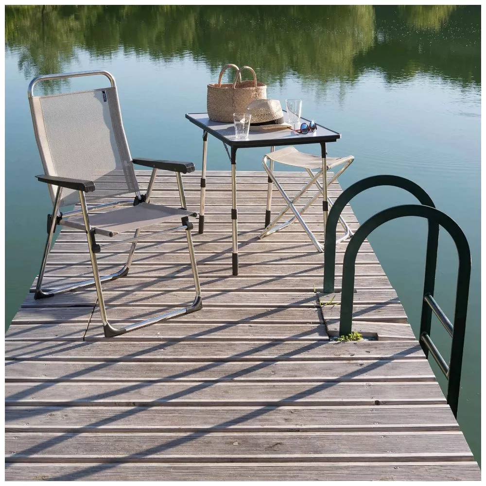 Campingstuhl, Klappsessel Lafuma Alu Victoria, Seigle II 5 Campingstuhl, Klappsessel Lafuma Alu Victoria, Seigle II – Bild 5