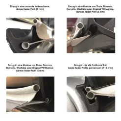 Buszelt-Kederadapter Outwell Befestigung-Adapter-Set Mit Doppelkeder 7-7+5 Mm -Günstiges Camping outwell befestigung adapter set mit doppelkeder 7 7 5 mm 1000 2 20116