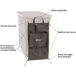 Campingorganizer Outwell Neat'N'Tidy Organizer 11 Campingorganizer Outwell Neat'N'Tidy Organizer -Günstiges Camping verschiedene befestigungsmoeglichkeiten outwell neat n tidy organizer 600 5 22133