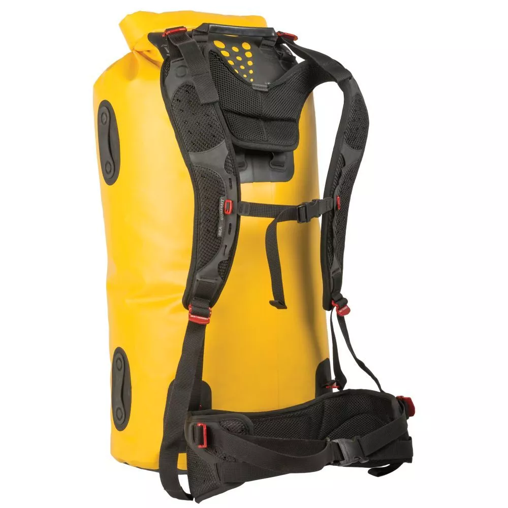 Trockensack Sea To Summit Hydraulic Dry Pack 65 Liter, Yellow 2 Trockensack Sea To Summit Hydraulic Dry Pack 65 Liter, Yellow – Bild 2
