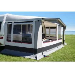 Wohnwagen-Vorzelt DWT Paradies III 240 -Günstiges Camping wohnwagenvorzelt paradies III dwt zelte verandaeffekt volleingezogenes vorzelt 1000 5 18313